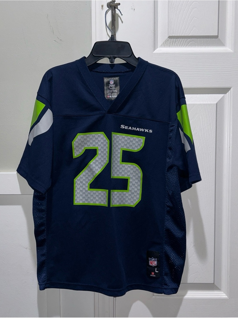 Seattle Seahawks NFL #25 Richard Sherman Football Jersey Kids